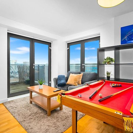 Central Flat Pool Table Balcony 셰필드 외부 사진